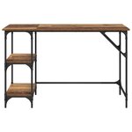 vidaXL Bureau Bois Ancien 120 x 50 x 75 cm Bois d'ingénierie