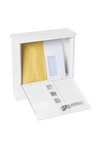 Boîte aux Lettres en Acier avec Porte-journaux  Chance E7001  Blanc