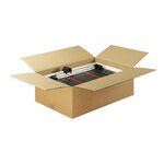 10 cartons d'emballage 21.5 x 15 x 5 5 cm - Simple cannelure