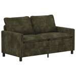 vidaXL Canapé Vert 156 x 81 x 87 5 cm Polyester