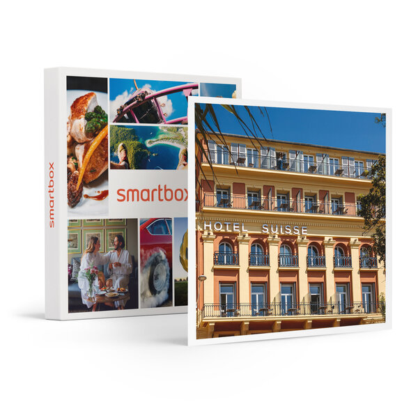 SMARTBOX - Coffret Cadeau Escapade avec vue sur mer : 2 jours avec champagne en hôtel 4* à Nice -  Séjour