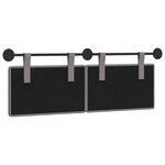 vidaXL Tête de lit suspendue Tissu