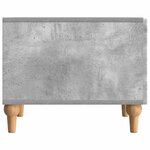 vidaXL Table basse Gris béton 49 x 50 x 40 cm Bois d'ingénierie