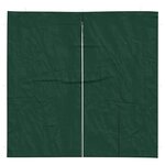 vidaXL Mur de tente de fête 2 pièces 200 x 195 cm Vert PE et acier