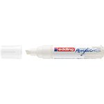 Marqueur acrylique large 5000 blanc trafic 5-10 mm EDDING