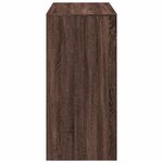 vidaXL Table de bar chêne marron 102x50x103 5 cm bois d'ingénierie