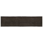 vidaXL Dessus de table bois massif traité bordure assortie