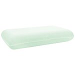 vidaXL Coussin de sommeil Uni Blanc 60 x 40 x 13 cm