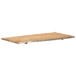 vidaXL Dessus de table Bois d'acacia massif 118x(50-60)x2 5 cm