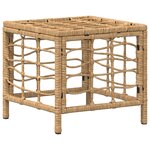 vidaXL Ensemble de salle à manger pour jardin 3 Pièces Nature et Blanc