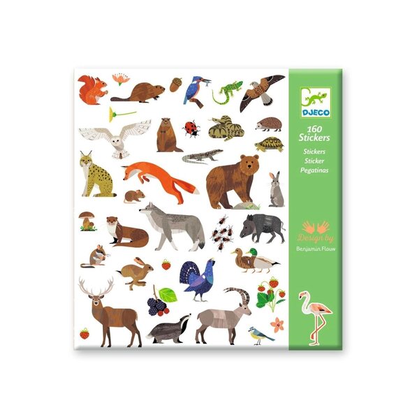 Djeco DJ09285 - Tattoos : Le monde des animaux