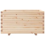 vidaXL Jardinière 90x60x49 5 cm bois de pin massif