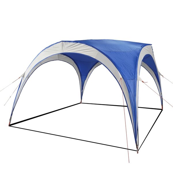 vidaXL Tente de réception bleu imperméable