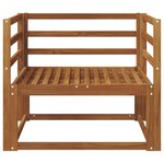 vidaXL Sofa de milieu extérieur Naturel