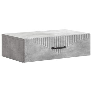 vidaXL Table d'appoint murale 59 x 34 5 x 17 cm Bois d'ingénierie
