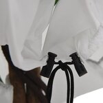 vidaXL Housse de protection pour plantes avec fermeture éclair 70 g/m²