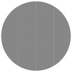 vidaXL Bâche de piscine gris clair Ø500 cm géotextile polyester