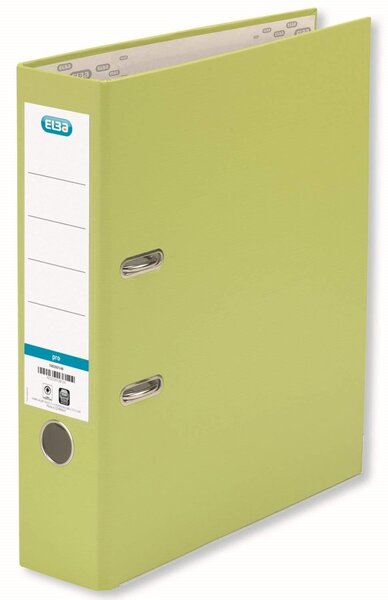 Classeur à Leier Smart PP/Papier Dos de 80 mm Vert clair ELBA