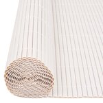 vidaXL Clôture de jardin Double face 90 x 300 cm Blanc