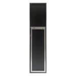 Miroir sur pied psyché inclinable 150 x 35 cm argenté 03_0007967