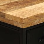 vidaXL Buffet 55x30x71 cm bois massif de manguier