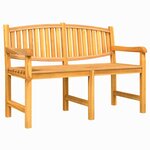 vidaXL Banc de jardin 149 5x60x90 cm bois de teck solide