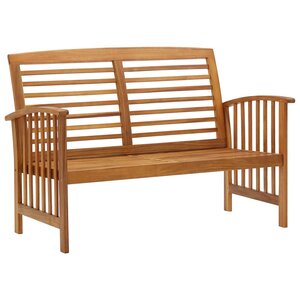 vidaXL Banc de jardin 119 cm bois d'acacia solide