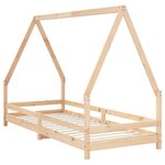 vidaXL Cadre de lit pour enfants 80x200 cm bois de pin massif