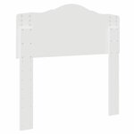 vidaXL Tête de lit Blanc Brillant 100 cm Bois d'ingénierie