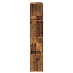 vidaXL Bibliothèque/Séparateur de pièce vieux bois 100x24x124 5 cm