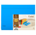 Pqt de 10 chemises à poche A4 FOREVER Bleu EXACOMPTA