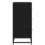 vidaXL Buffet Chêne noir 35 5 x 35 x 76 cm