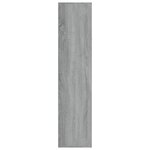 vidaXL Bibliothèque/Buffet Sonoma gris 66x30x130 cm Bois d'ingénierie