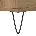 vidaXL Buffet chêne artisanal 60 x 35 x 70 cm Bois d'ingénierie