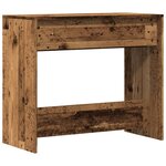 vidaXL Table console vieux bois 89x41x76 5 cm bois d'ingénierie