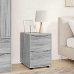 vidaXL Armoire de rangement Gris Sonoma 40 x 48 x 57 cm