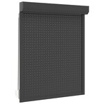 vidaXL Volet roulant aluminium 120x150 cm anthracite