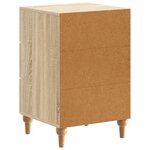 vidaXL Cabinet de chevet Chêne Sonoma 43 x 41 x 66 5 cm