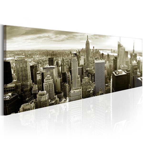 Tableau - manhattan: financial paradise l x h en cm 135x45