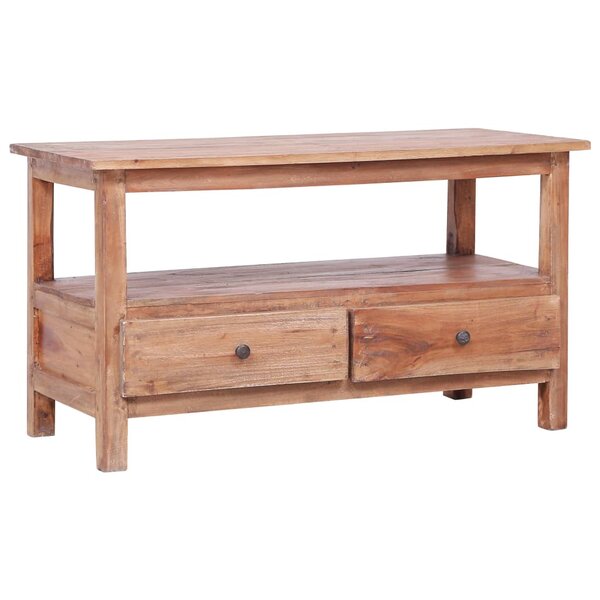 vidaXL Meuble TV 90x40x50 cm Bois de récupération massif