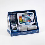 Theo Klein 9324 - Caisse enregistreuse avec tablette et fonctions électroniques