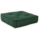 vidaXL Canapé modulaire vert 70x70x36 tissu