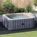 vidaXL Tapis de piscine Noir 300 x 220 cm Géotextile en polyester