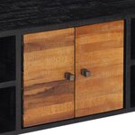 vidaXL Meuble TV 112x31x45 cm teck massif récupéré