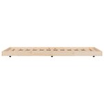 vidaXL Cadre de lit sans matelas 90x190 cm bois de pin massif