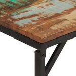 vidaXL Banc 160x35x46 cm Bois massif de récupération