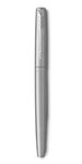PARKER Jotter Stylo plume  acier  plume moyenne  encre bleue  Coffret cadeau
