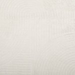 vidaXL Tapis IZA poils courts style scandinave crème Ø 80 cm