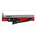 Hudora 14724/01 - Trottinette Aluminium Big Wheel RX 205. Noir et rouge