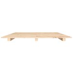 vidaXL Cadre de lit 140x200 cm Bois de pin massif